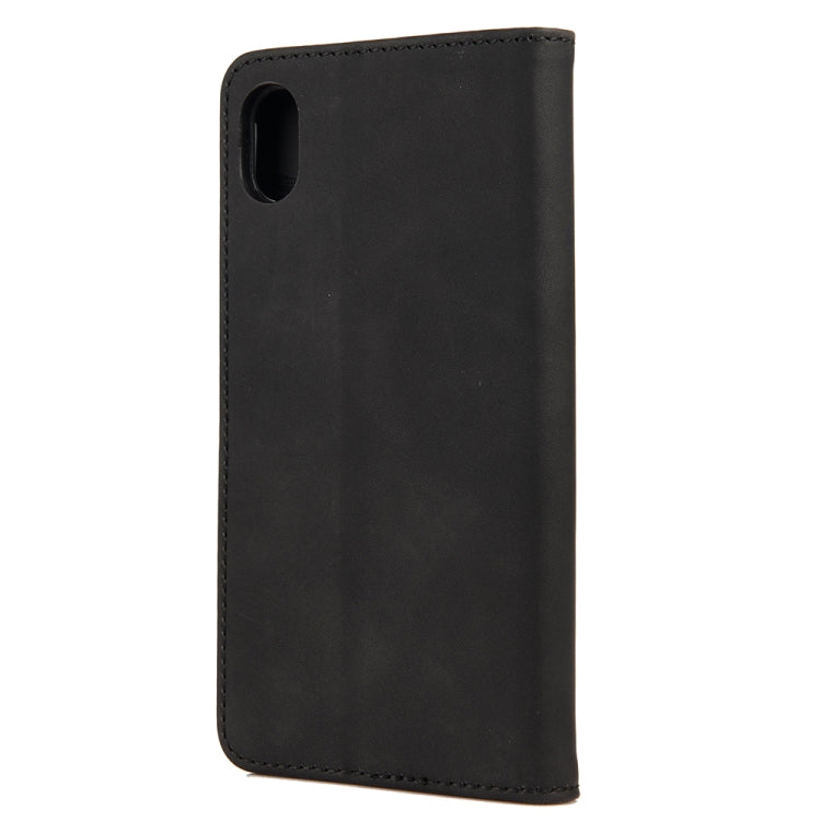Skin Feel Splicing Leather Phone Case, For iPhone X / XS, For iPhone XR, For iPhone SE 2022 / SE 2020 / 8 / 7, For iPhone 8 Plus & 7 Plus