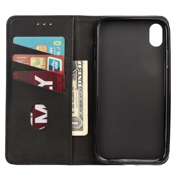 Skin Feel Splicing Leather Phone Case, For iPhone X / XS, For iPhone XR, For iPhone SE 2022 / SE 2020 / 8 / 7, For iPhone 8 Plus & 7 Plus