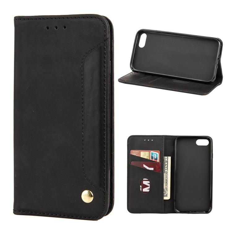 Skin Feel Splicing Leather Phone Case, For iPhone X / XS, For iPhone XR, For iPhone SE 2022 / SE 2020 / 8 / 7, For iPhone 8 Plus & 7 Plus