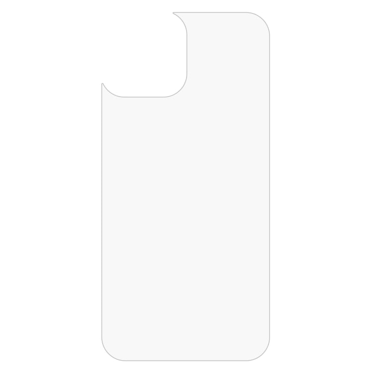 For iPhone 13 0.26mm 9H 2.5D Tempered Glass Back Film