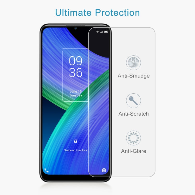 For TCL 20 R 5G / 20Y 0.26mm 9H 2.5D Tempered Glass Film