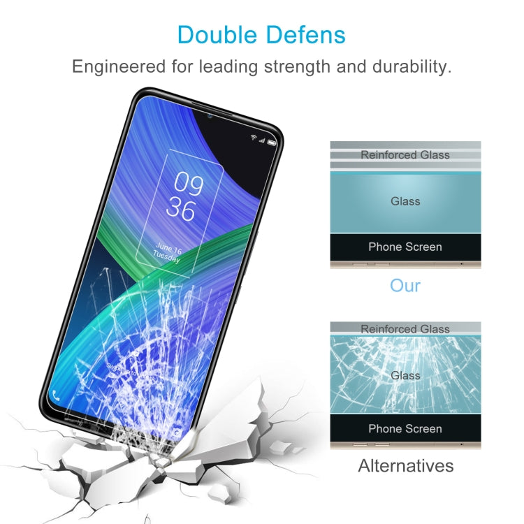 For TCL 20 R 5G / 20Y 0.26mm 9H 2.5D Tempered Glass Film