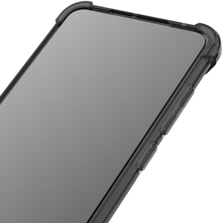 For Samsung Galaxy M52 5G imak All-inclusive Shockproof Airbag TPU Phone Case with Screen Protector(Transparent Black)
