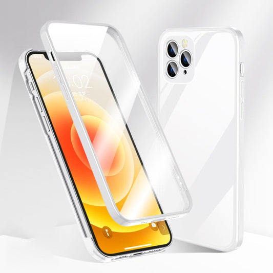 360 Full Coverage Glass Phone Case, For iPhone 13 Pro Max