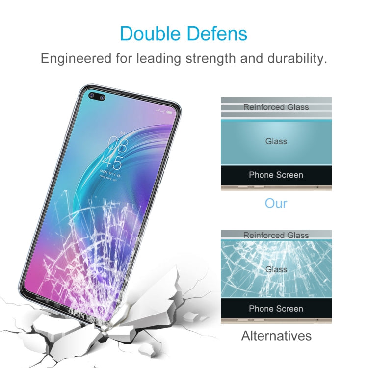 50 PCS 0.26mm 9H 2.5D Tempered Glass Film, For Tecno Camon 16 Premier (50 PCS)