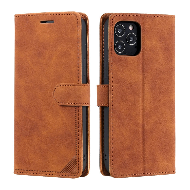 Skin Feel Anti-theft Brush Horizontal Flip Leather Phone Case, For iPhone 12 Pro Max, For iPhone 12 / 12 Pro, For iPhone 12 mini, For iPhone 11 Pro Max