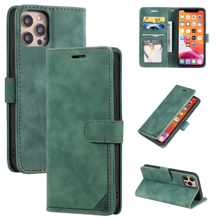 Skin Feel Anti-theft Brush Horizontal Flip Leather Phone Case, For iPhone 12 Pro Max, For iPhone 12 / 12 Pro, For iPhone 12 mini, For iPhone 11 Pro Max