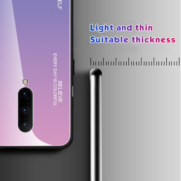 Gradient Color Glass Case, For OnePlus 7 Pro, For Huawei P20, For OPPO F11 Pro
