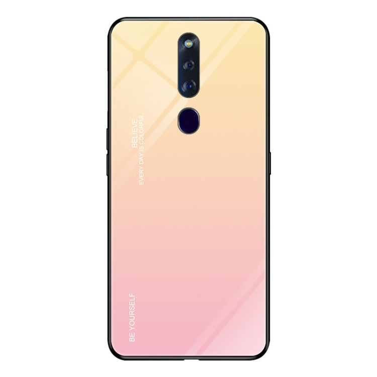 Gradient Color Glass Case, For OnePlus 7 Pro, For Huawei P20, For OPPO F11 Pro