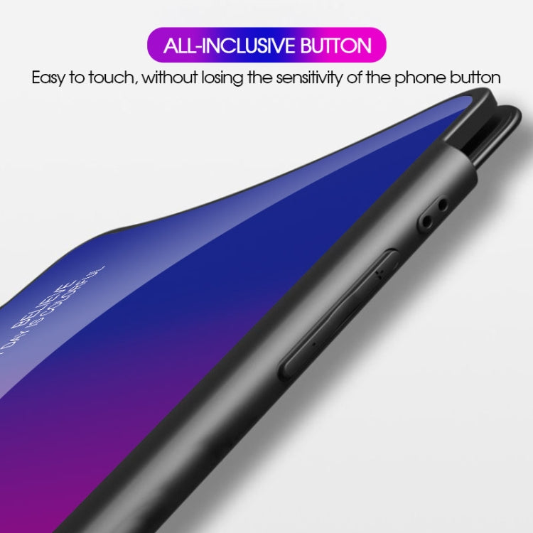 Gradient Color Glass Case, For OPPO Find X, For OPPO Reno, For Galaxy S8