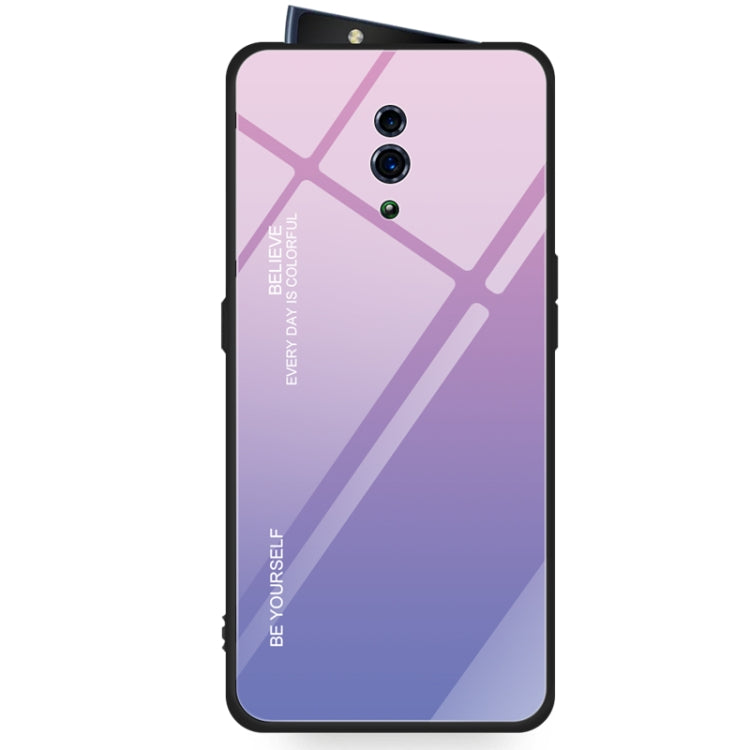 Gradient Color Glass Case, For OPPO Find X, For OPPO Reno, For Galaxy S8