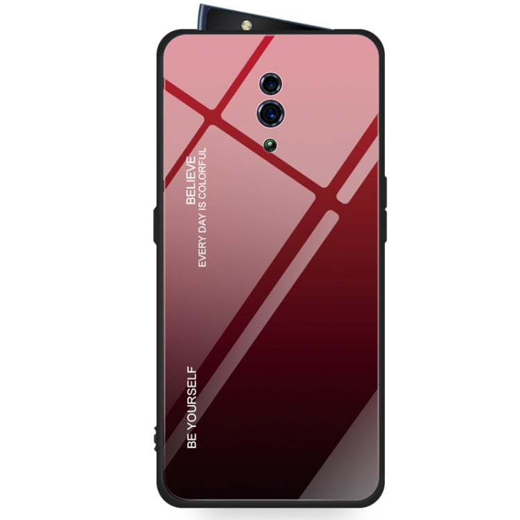 Gradient Color Glass Case, For OPPO Find X, For OPPO Reno, For Galaxy S8