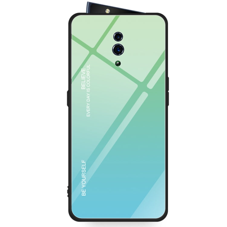 Gradient Color Glass Case, For OPPO Find X, For OPPO Reno, For Galaxy S8
