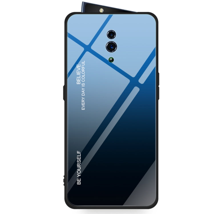 Gradient Color Glass Case, For OPPO Find X, For OPPO Reno, For Galaxy S8