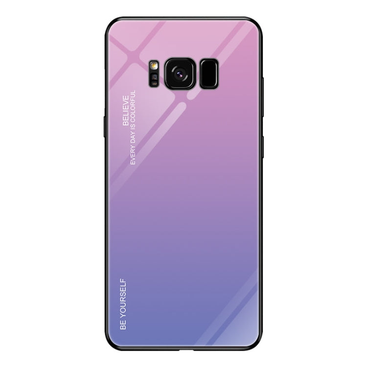 Gradient Color Glass Case, For OPPO Find X, For OPPO Reno, For Galaxy S8