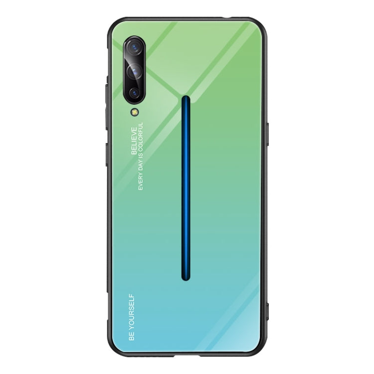 Gradient Color Glass Case, For Vivo IQOO, For VIVO V15 Pro, For VIVO X27