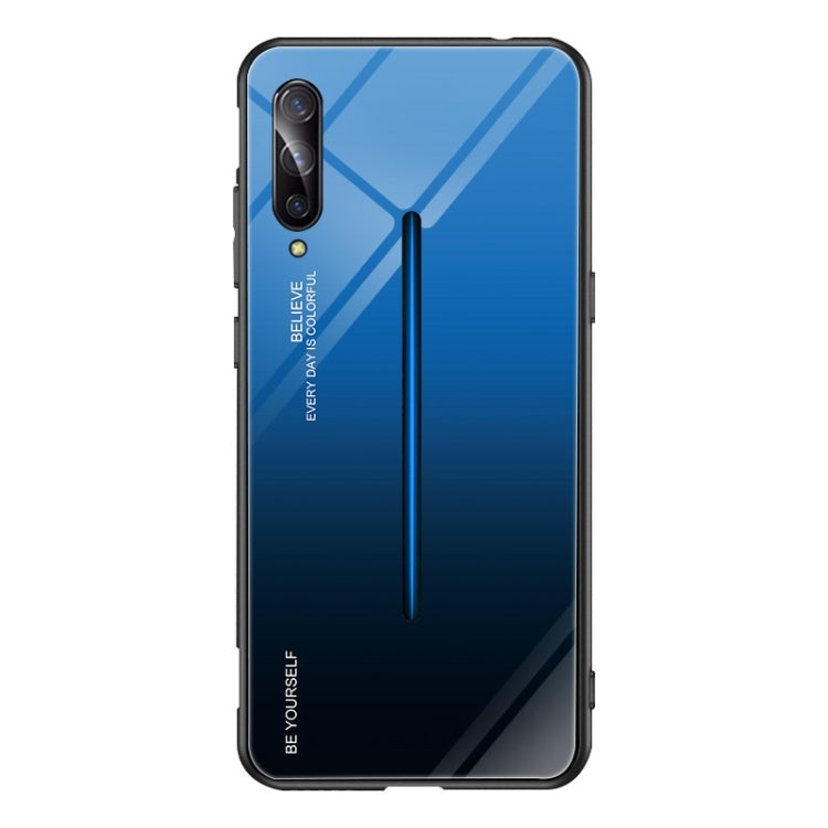 Gradient Color Glass Case, For Vivo IQOO, For VIVO V15 Pro, For VIVO X27