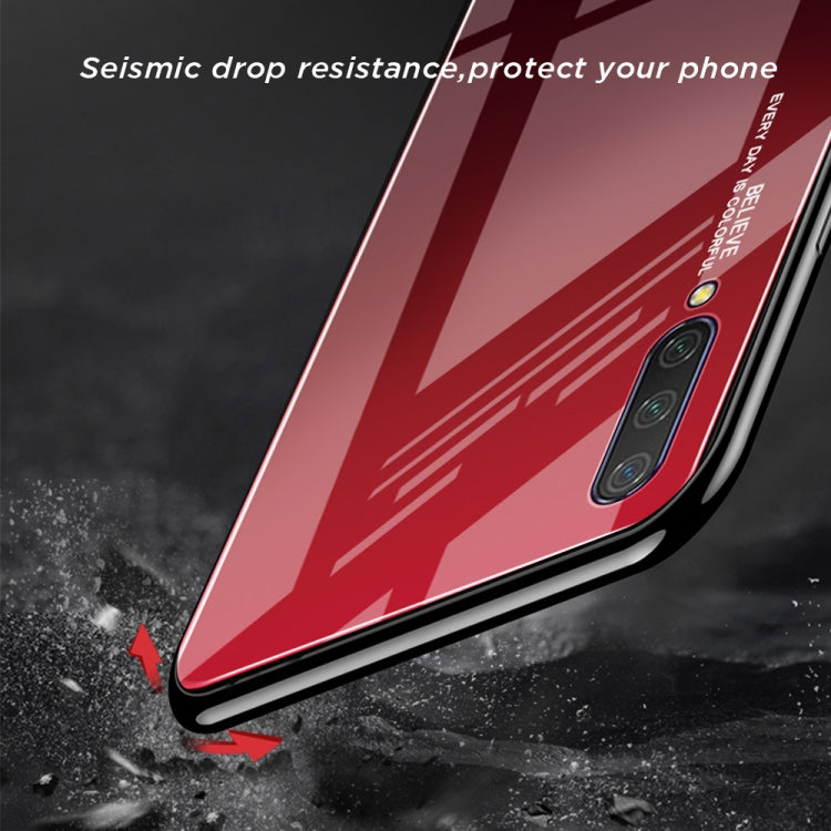 Gradient Color Glass Case, For Xiaomi Mi CC9, For Xiaomi Mi Mix, For Huawei Y7 (2019)