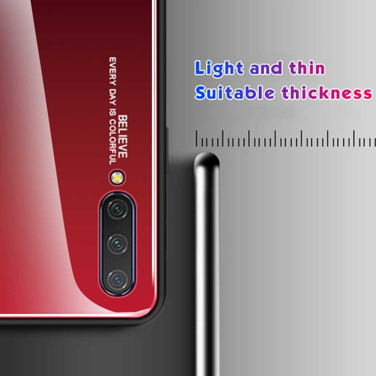 Gradient Color Glass Case, For Xiaomi Mi CC9, For Xiaomi Mi Mix, For Huawei Y7 (2019)