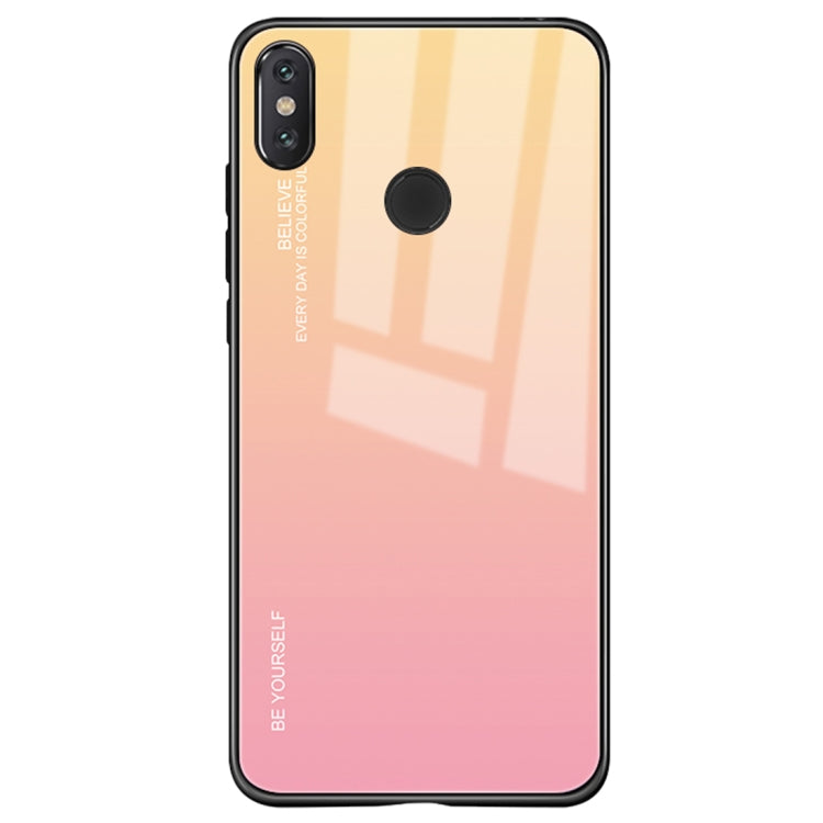 Gradient Color Glass Case, For Xiaomi Mi CC9, For Xiaomi Mi Mix, For Huawei Y7 (2019)