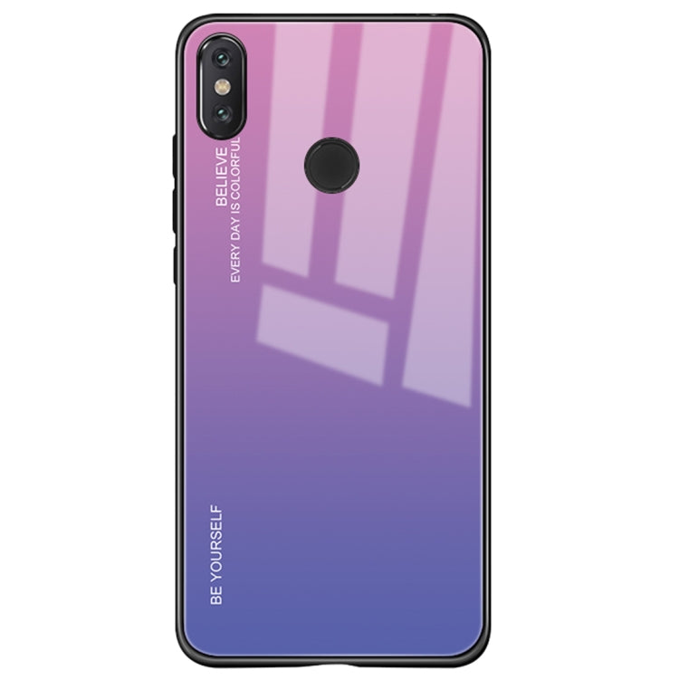 Gradient Color Glass Case, For Xiaomi Mi CC9, For Xiaomi Mi Mix, For Huawei Y7 (2019)