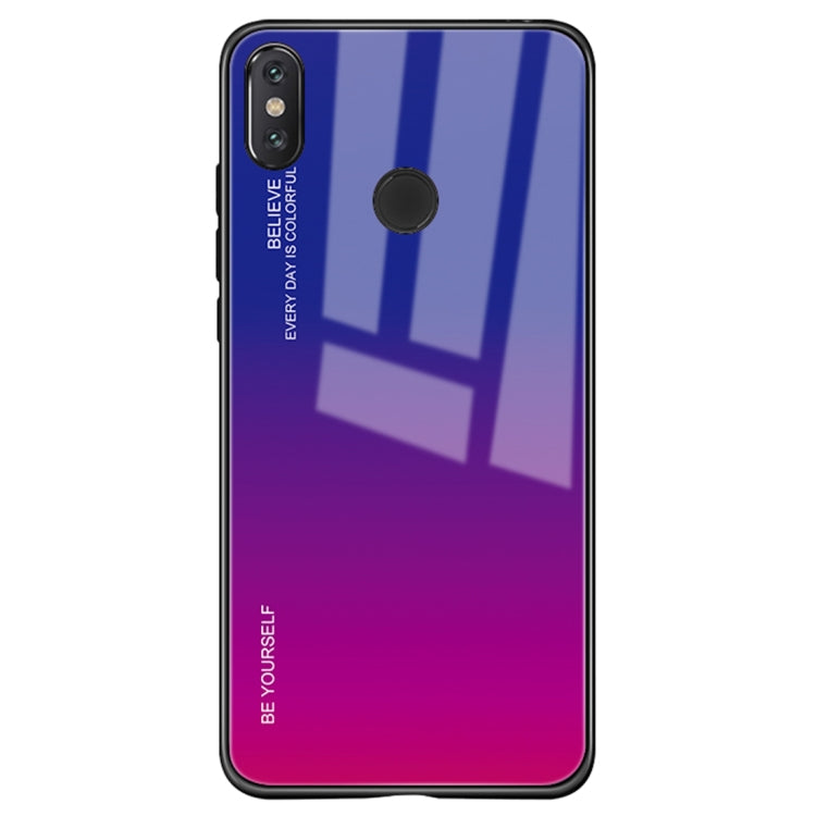 Gradient Color Glass Case, For Xiaomi Mi CC9, For Xiaomi Mi Mix, For Huawei Y7 (2019)