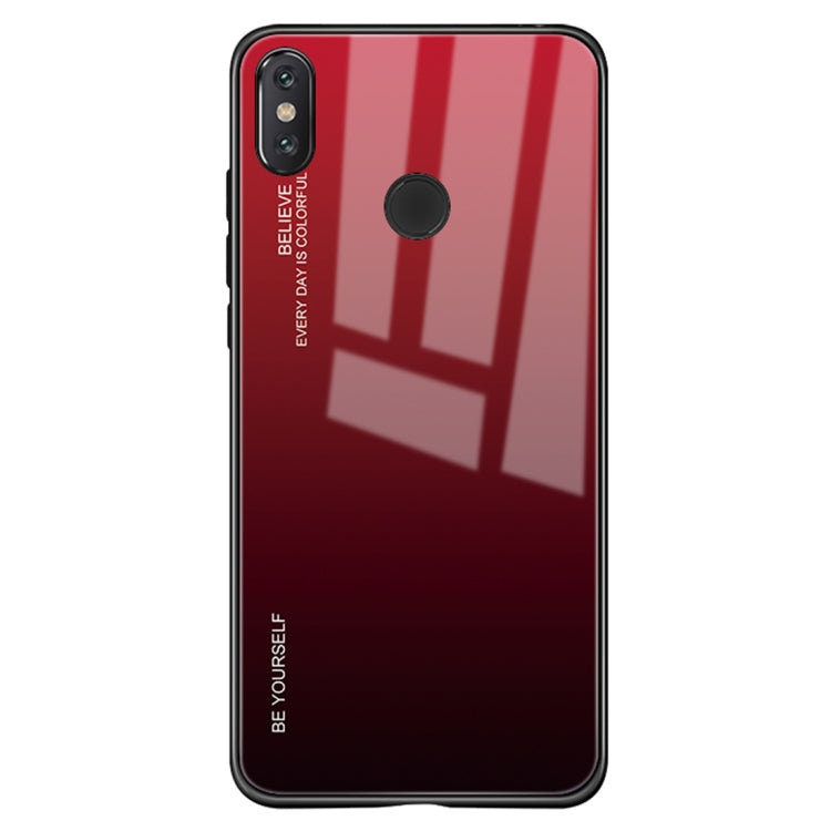 Gradient Color Glass Case, For Xiaomi Mi CC9, For Xiaomi Mi Mix, For Huawei Y7 (2019)