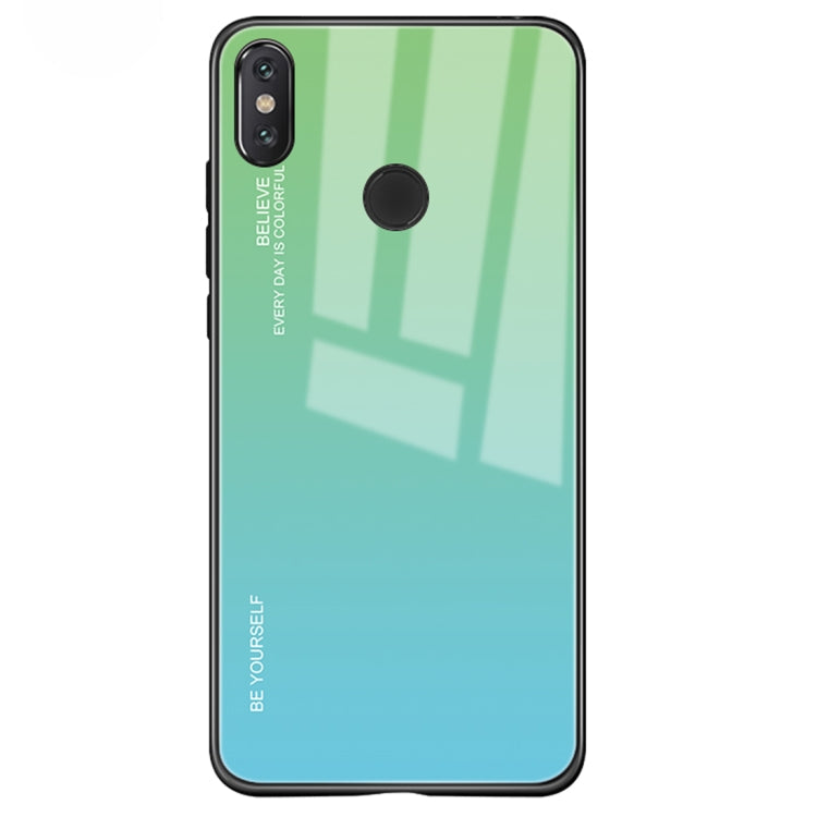 Gradient Color Glass Case, For Xiaomi Mi CC9, For Xiaomi Mi Mix, For Huawei Y7 (2019)