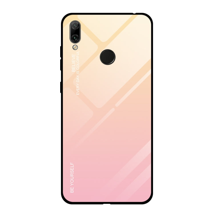 Gradient Color Glass Case, For Xiaomi Mi CC9, For Xiaomi Mi Mix, For Huawei Y7 (2019)