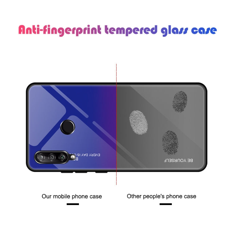 Gradient Color Glass Case, For Huawei Enjoy 9s, For Xiaomi Redmi K20, For Xiaomi Redmi Note 5 Pro