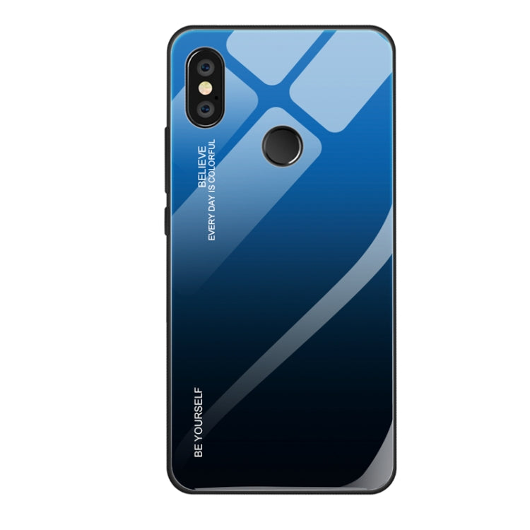 Gradient Color Glass Case, For Huawei Enjoy 9s, For Xiaomi Redmi K20, For Xiaomi Redmi Note 5 Pro