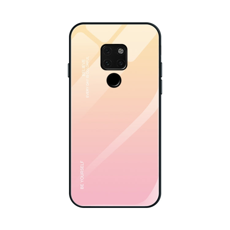 Gradient Color Glass Case, For Xiaomi Redmi Note 7, For Huawei Mate 20, For Huawei P30 Lite