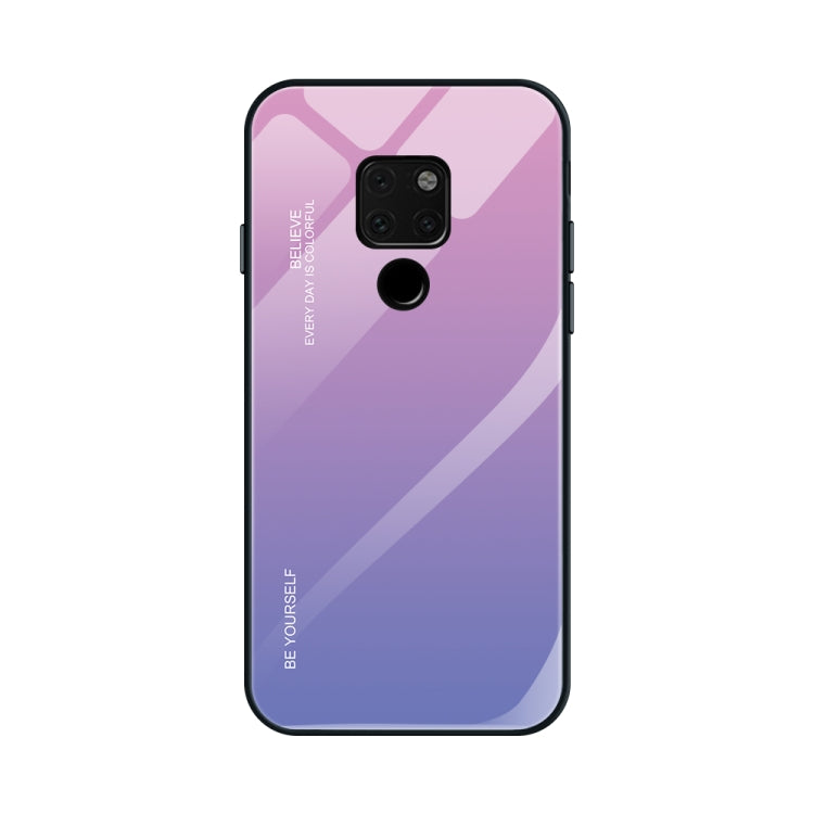 Gradient Color Glass Case, For Xiaomi Redmi Note 7, For Huawei Mate 20, For Huawei P30 Lite