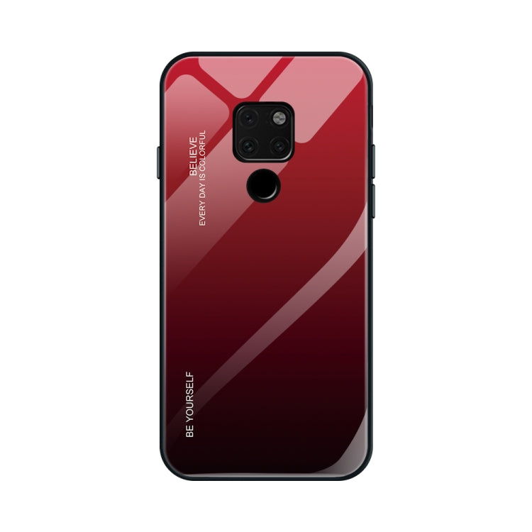 Gradient Color Glass Case, For Xiaomi Redmi Note 7, For Huawei Mate 20, For Huawei P30 Lite