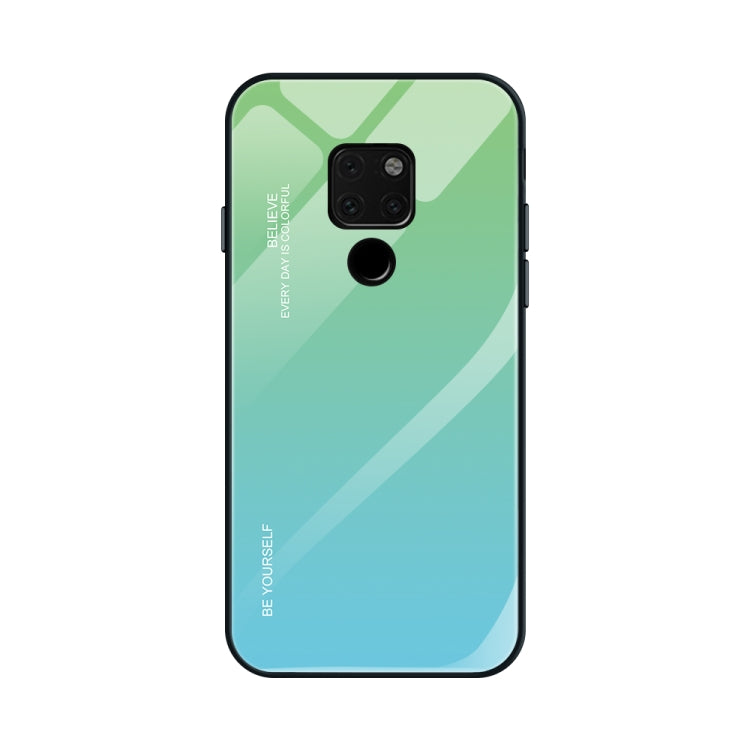Gradient Color Glass Case, For Xiaomi Redmi Note 7, For Huawei Mate 20, For Huawei P30 Lite