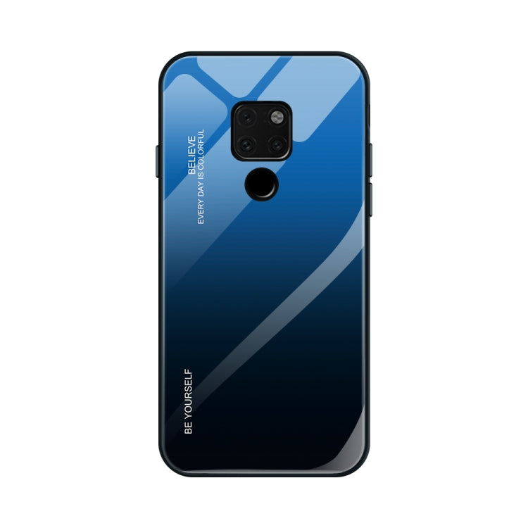 Gradient Color Glass Case, For Xiaomi Redmi Note 7, For Huawei Mate 20, For Huawei P30 Lite