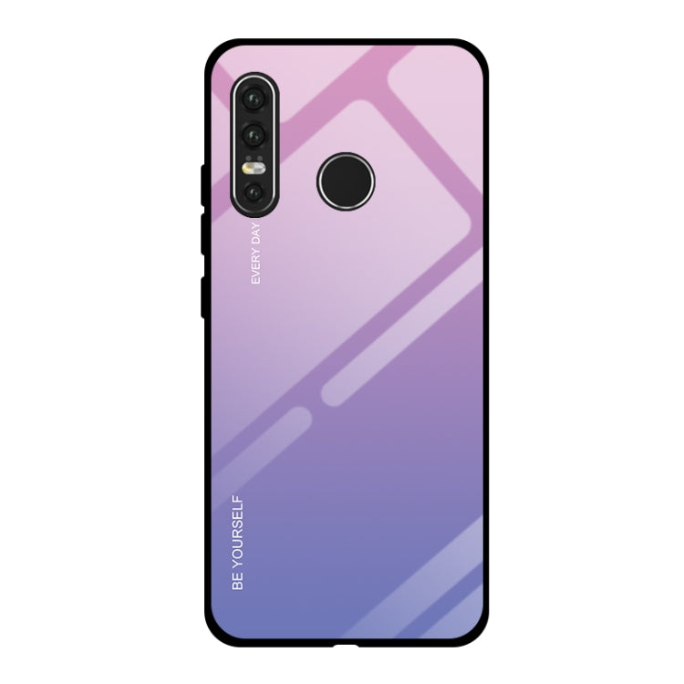 Gradient Color Glass Case, For Xiaomi Redmi Note 7, For Huawei Mate 20, For Huawei P30 Lite