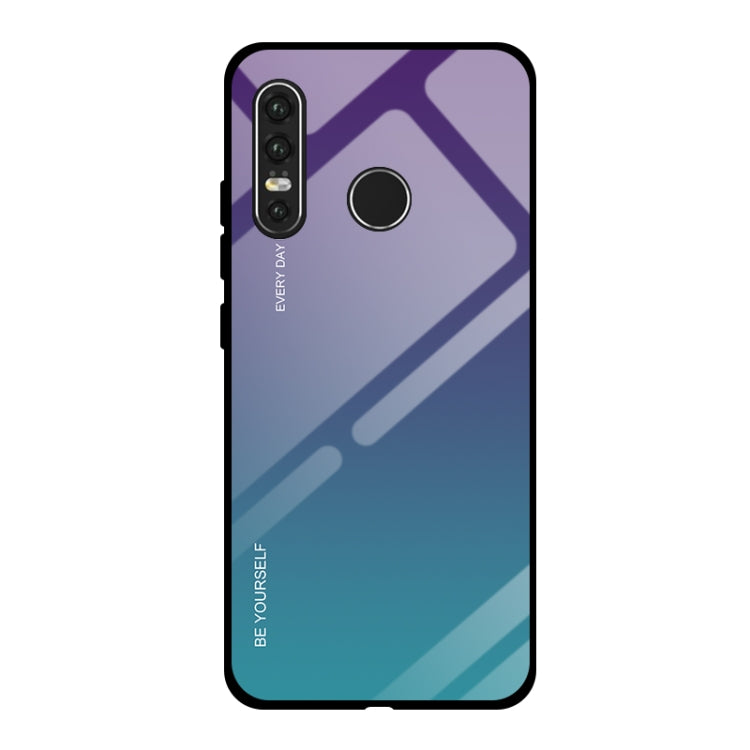 Gradient Color Glass Case, For Xiaomi Redmi Note 7, For Huawei Mate 20, For Huawei P30 Lite