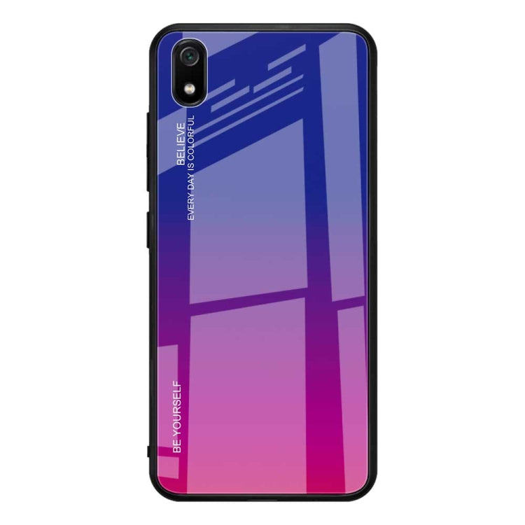 Gradient Color Glass Case, For Galaxy A7 (2018), For Xiaomi Redmi 7A, For Huawei Mate 30 Pro