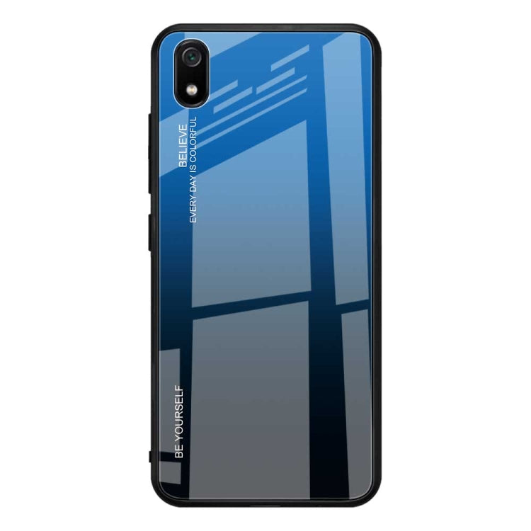 Gradient Color Glass Case, For Galaxy A7 (2018), For Xiaomi Redmi 7A, For Huawei Mate 30 Pro