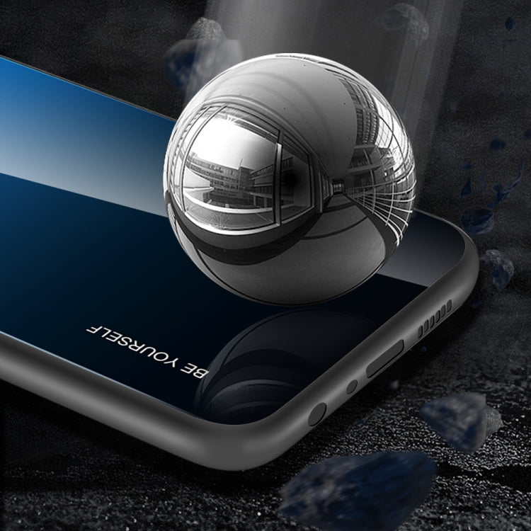 Gradient Color Glass Case, For Galaxy A10s, For Galaxy A80, For OnePlus 7