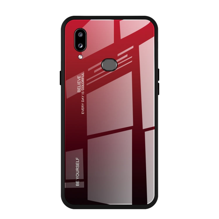 Gradient Color Glass Case, For Galaxy A10s, For Galaxy A80, For OnePlus 7