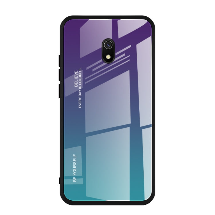 Gradient Color Glass Case, For Xiaomi Redmi 8A, For Xiaomi Redmi Note 8T, For Huawei Enjoy 10