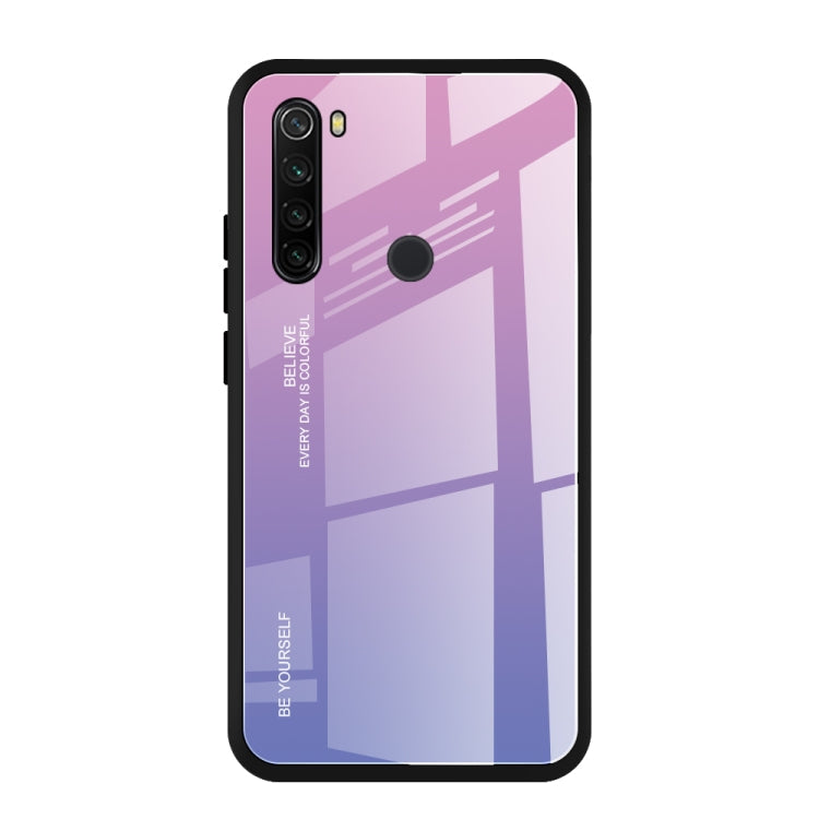 Gradient Color Glass Case, For Xiaomi Redmi 8A, For Xiaomi Redmi Note 8T, For Huawei Enjoy 10