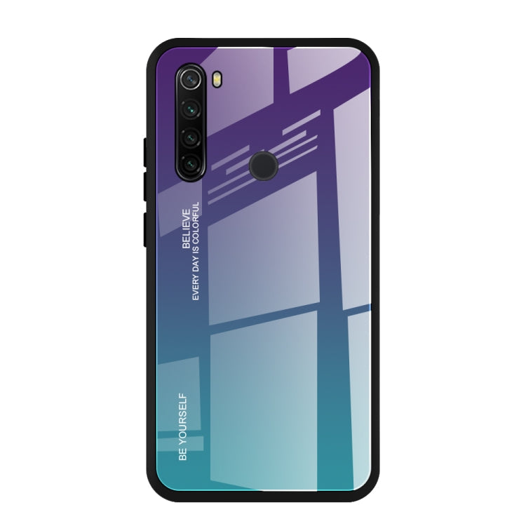 Gradient Color Glass Case, For Xiaomi Redmi 8A, For Xiaomi Redmi Note 8T, For Huawei Enjoy 10