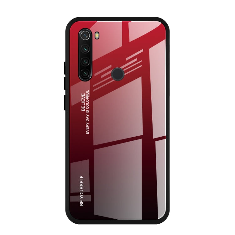Gradient Color Glass Case, For Xiaomi Redmi 8A, For Xiaomi Redmi Note 8T, For Huawei Enjoy 10