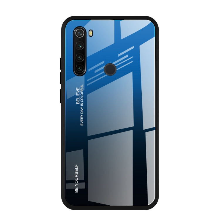 Gradient Color Glass Case, For Xiaomi Redmi 8A, For Xiaomi Redmi Note 8T, For Huawei Enjoy 10