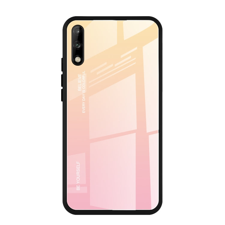 Gradient Color Glass Case, For Xiaomi Redmi 8A, For Xiaomi Redmi Note 8T, For Huawei Enjoy 10
