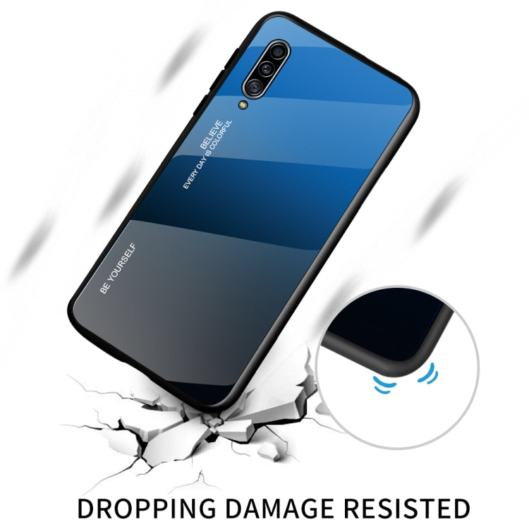 Gradient Color Glass Case, For Galaxy A90 5G, For Xiaomi Mi CC9 Pro, For Galaxy S10 5G