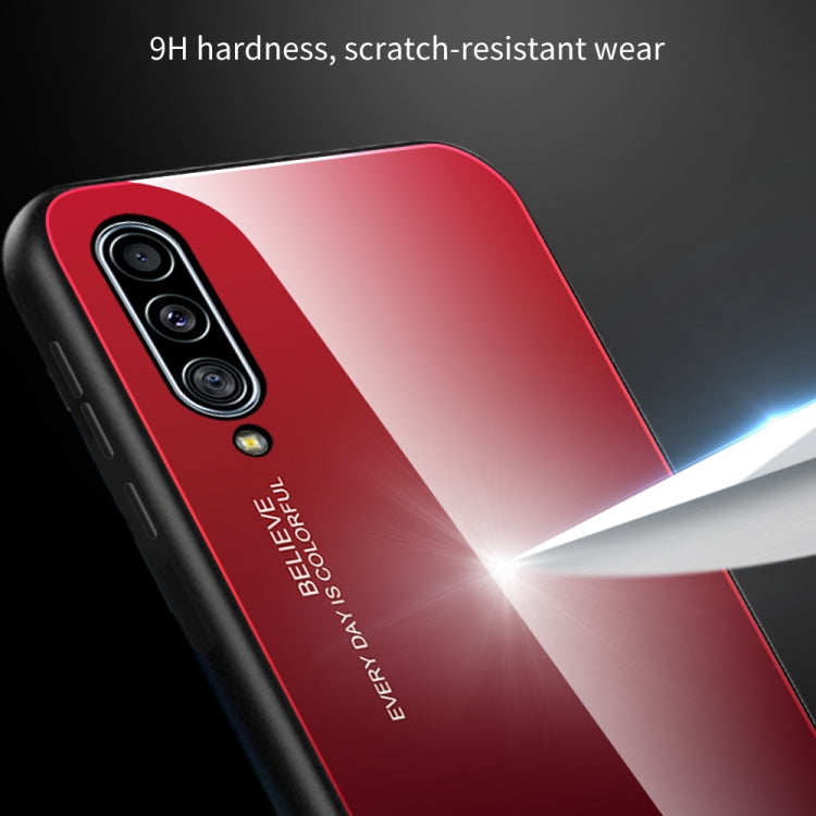 Gradient Color Glass Case, For Galaxy A90 5G, For Xiaomi Mi CC9 Pro, For Galaxy S10 5G